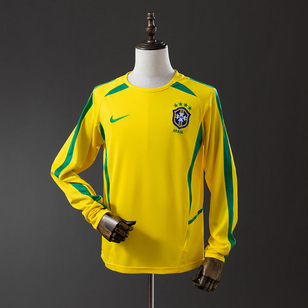 Brazil 2002 Home Long Sleeve