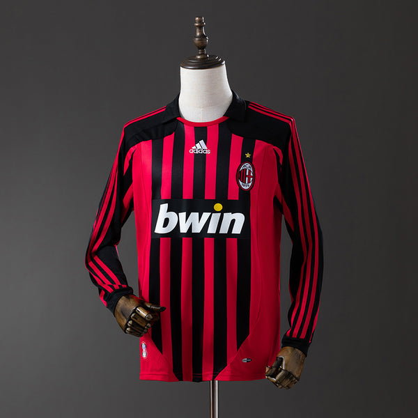 Ac Milan 07-08 Home Long Sleeve - 1