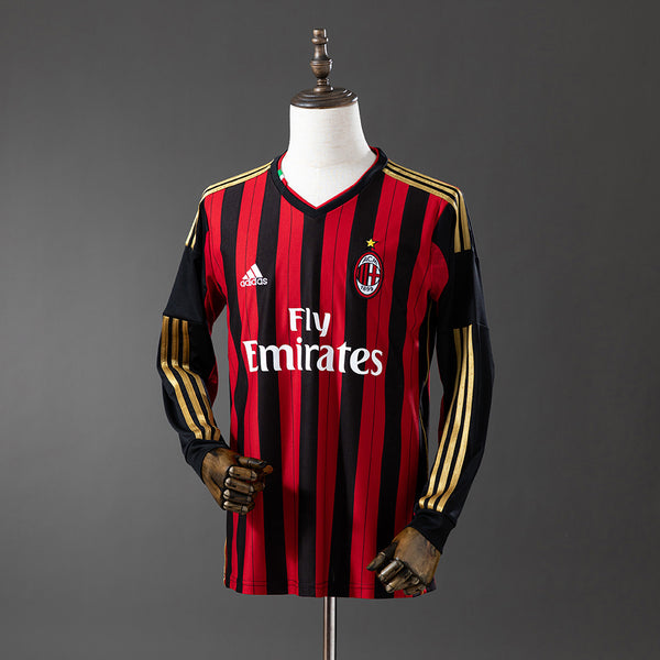 Ac Milan 13-14 Home Long Sleeve - 1