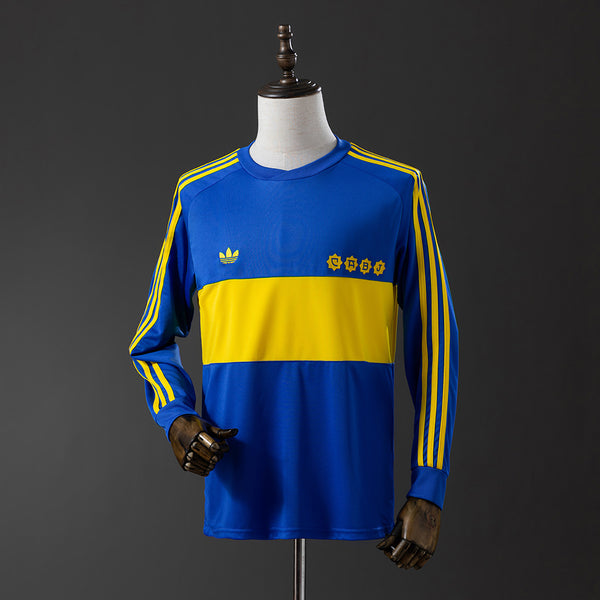 Boca Juniors 1981 Home Long Sleeve - 1