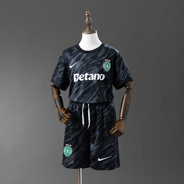 Sporting Lisbon Size 25-26 Goalkeeper Black - 1