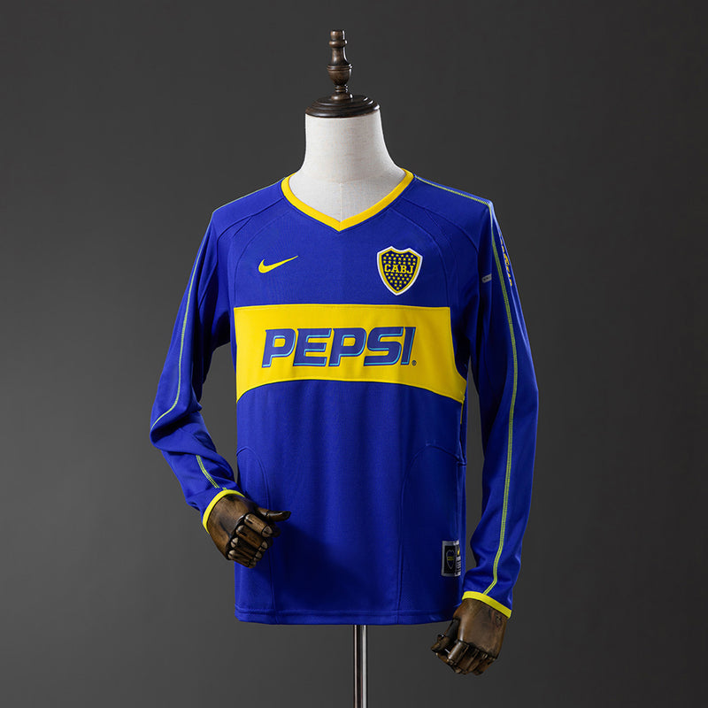 Boca Juniors 03/04 Home Long Sleeve