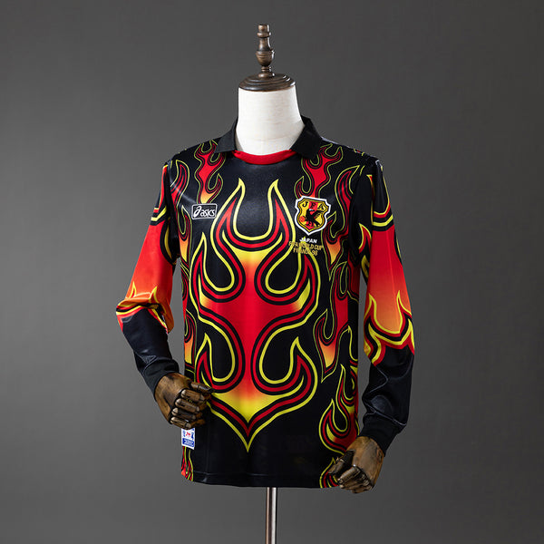 Japan  Black Fireworks 1998 Goalkeeper Long Sleeve