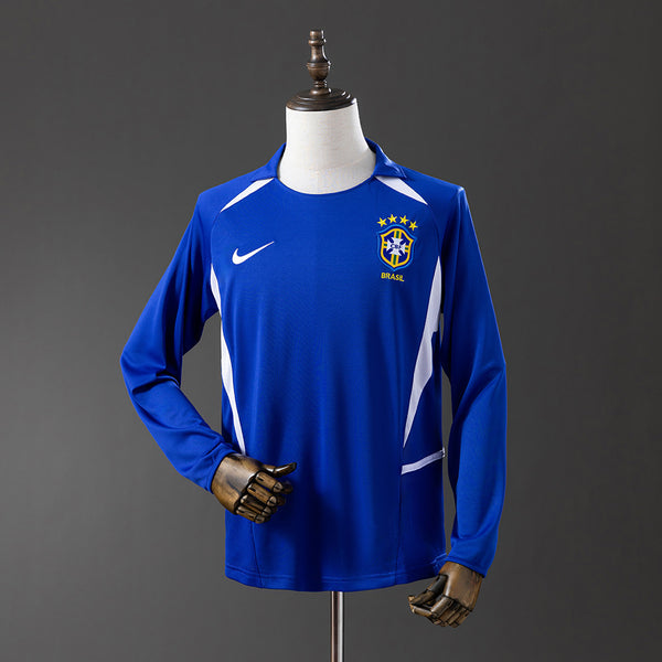 Brazil 2002 Away Long Sleeve