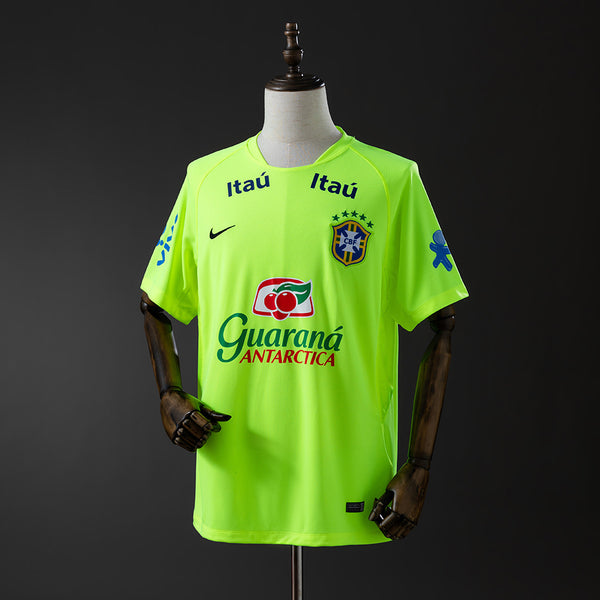 Brazil  Fluorescent Green Training Suit