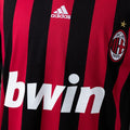 Ac Milan 09/10 Home Long Sleeve - Imagen 5