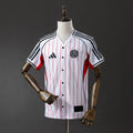 River Plate Us Pack Full-Button   Baseball White 25/26 Home - Imagen 1